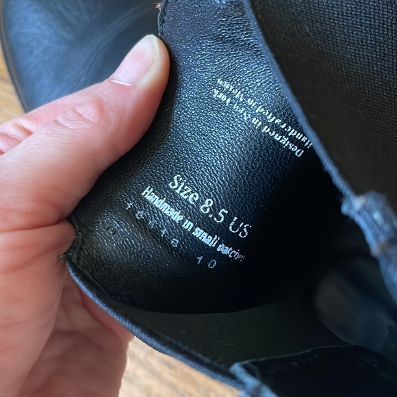 Thursday Boot Black Leather Chelsea Boots 8.5 - Picture 5 of 11